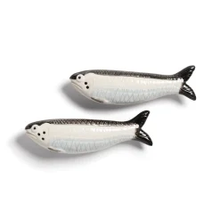 &Klevering Sardine Salt and Pepper Shakers Best