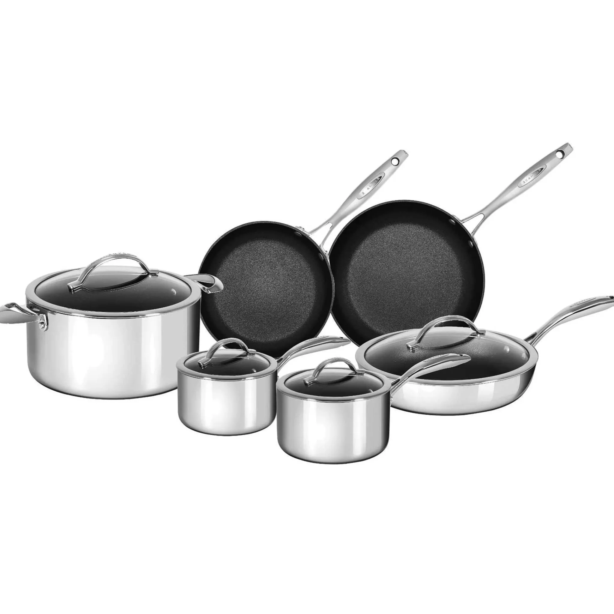Scanpan HaptIQ 6 Piece Stainless Steel Non-Stick Cookware Set Discount