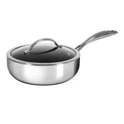 Scanpan HaptIQ Stainless Steel Non-Stick Deep Saute Pan with Lid, 26cm Discount