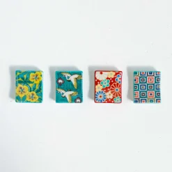 Seikou Porcelain Aoi Floral Chopsticks Rest Best