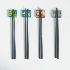 Seikou Porcelain Aoi Floral Chopsticks Rest Best