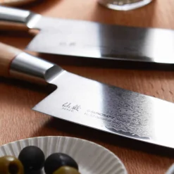 Suncraft Senzo Twist Damascus Steel VG10 Core Gyuto Knife, 20cm Best