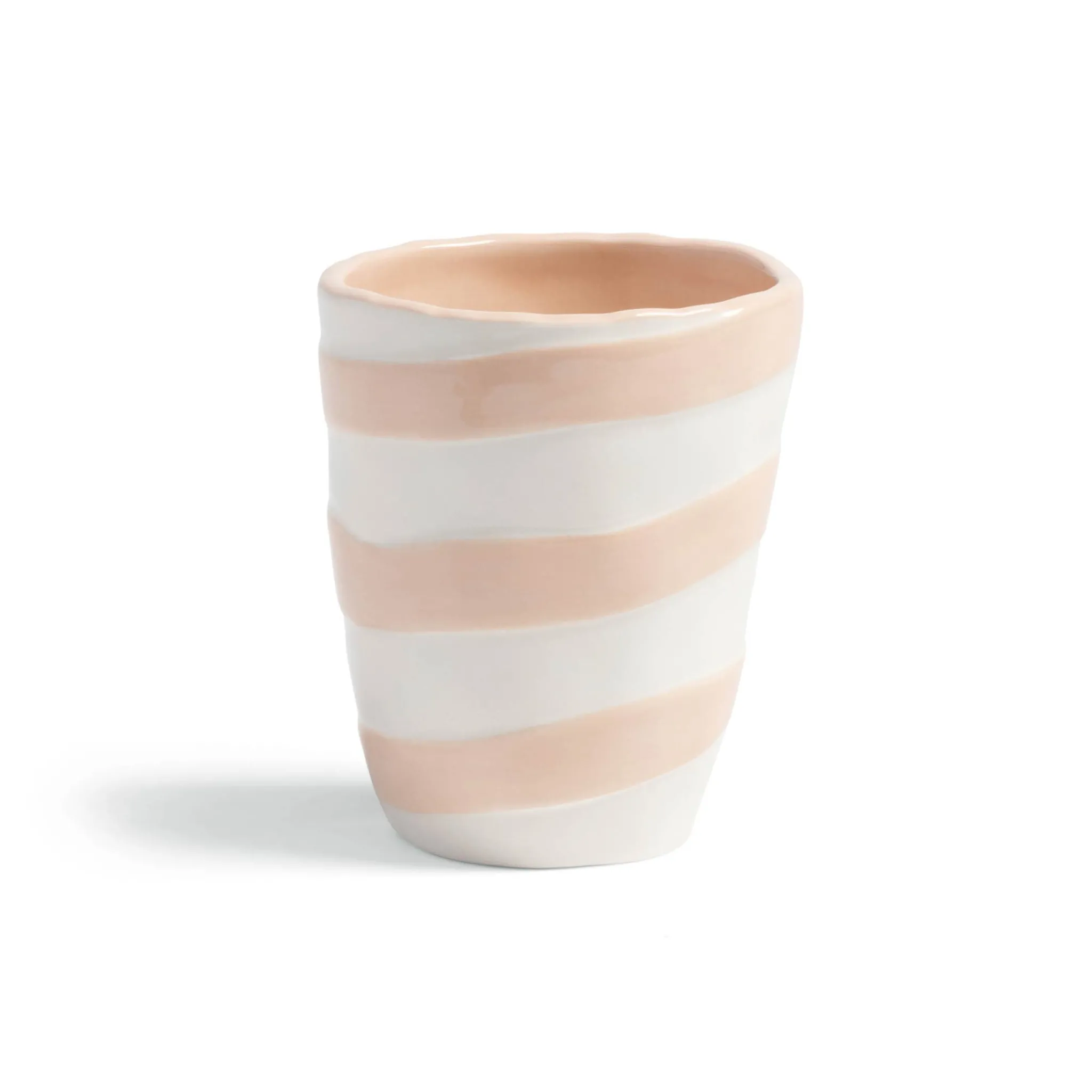 &Klevering Set of 4 Abstract Stripe Tumblers, 10cm Outlet