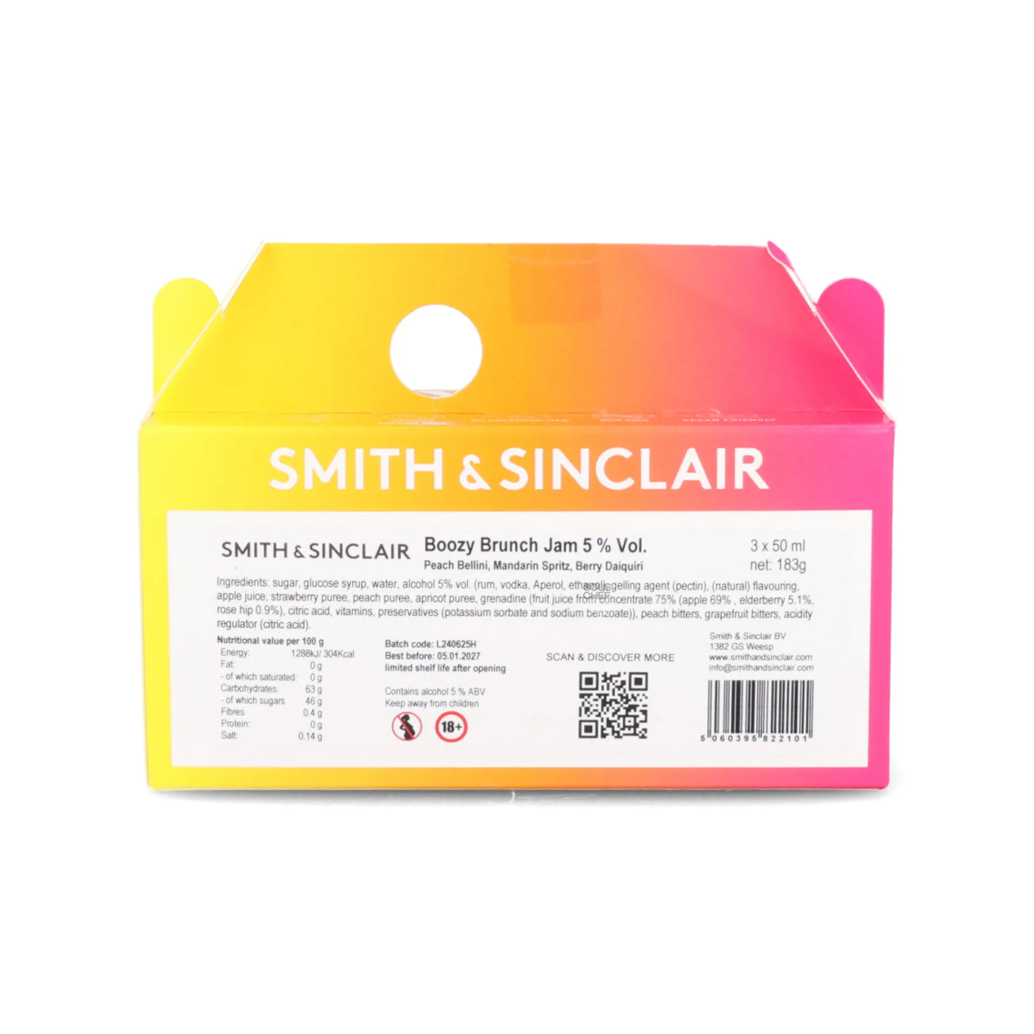 Smith & Sinclair Set of 3 5V Boozy Brunch Jams Online