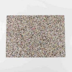 Liga Set of 4 Beach Clean Recycled Cork Rectangle Placemats, 35cm Best