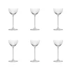Cocktail Glasses Set of 6 Fine Stemmed Nick & Nora , 155ml New