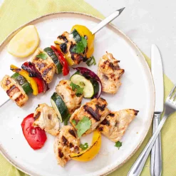 Spice Kitchen Set of 5 Heavy Duty Kebab BBQ Skewers, 53cm Discount