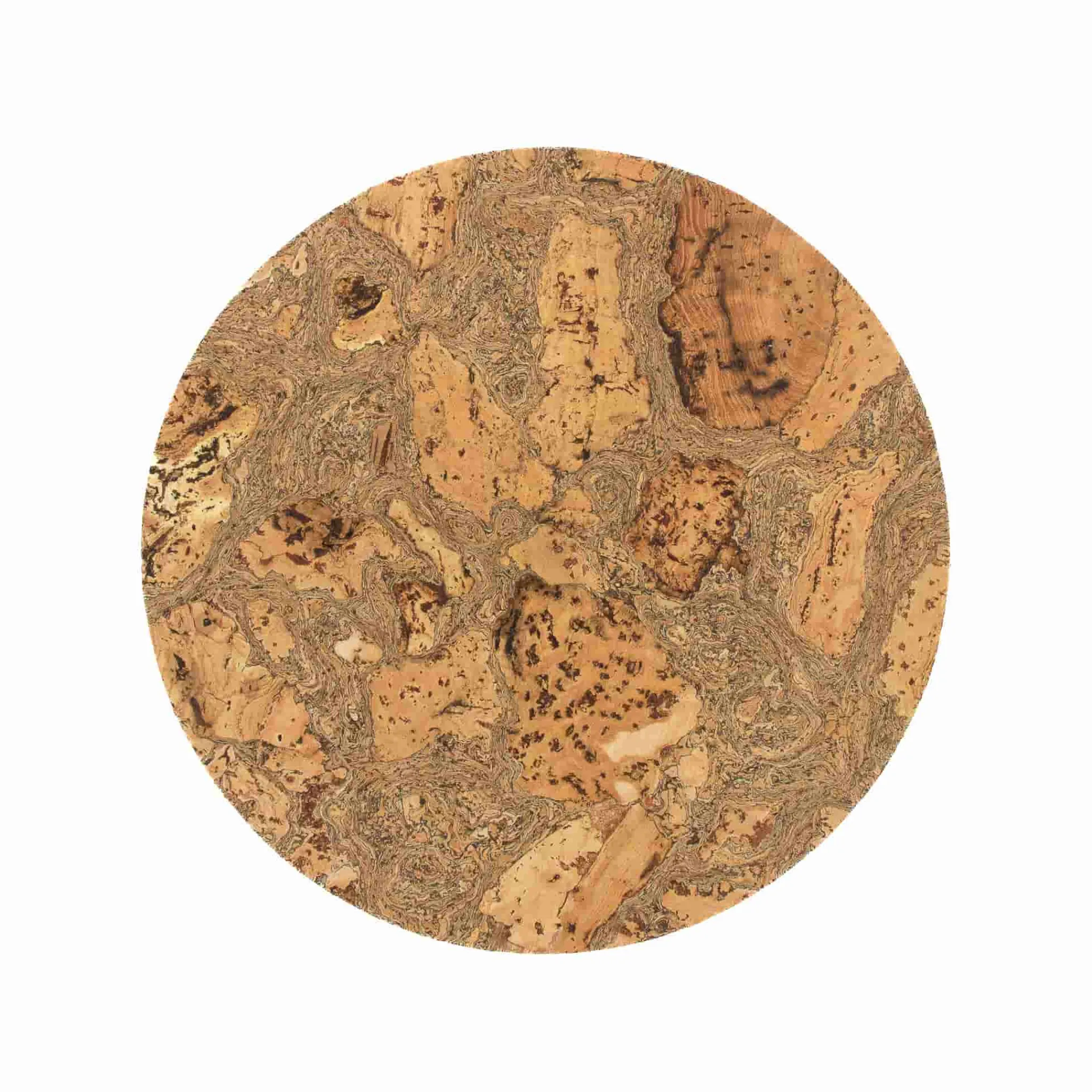 Liga Set of 4 Marbled Cork Round Placemats, 30cm Sale