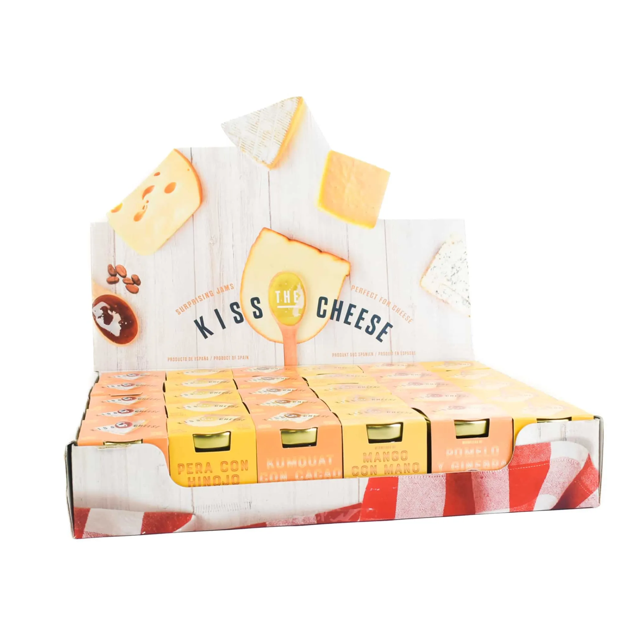 Don Gastronom Set of 30 Mini Jams for Cheese, 40g Hot