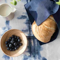 Linen Tales Set of 2 Navy Linen Napkins Discount