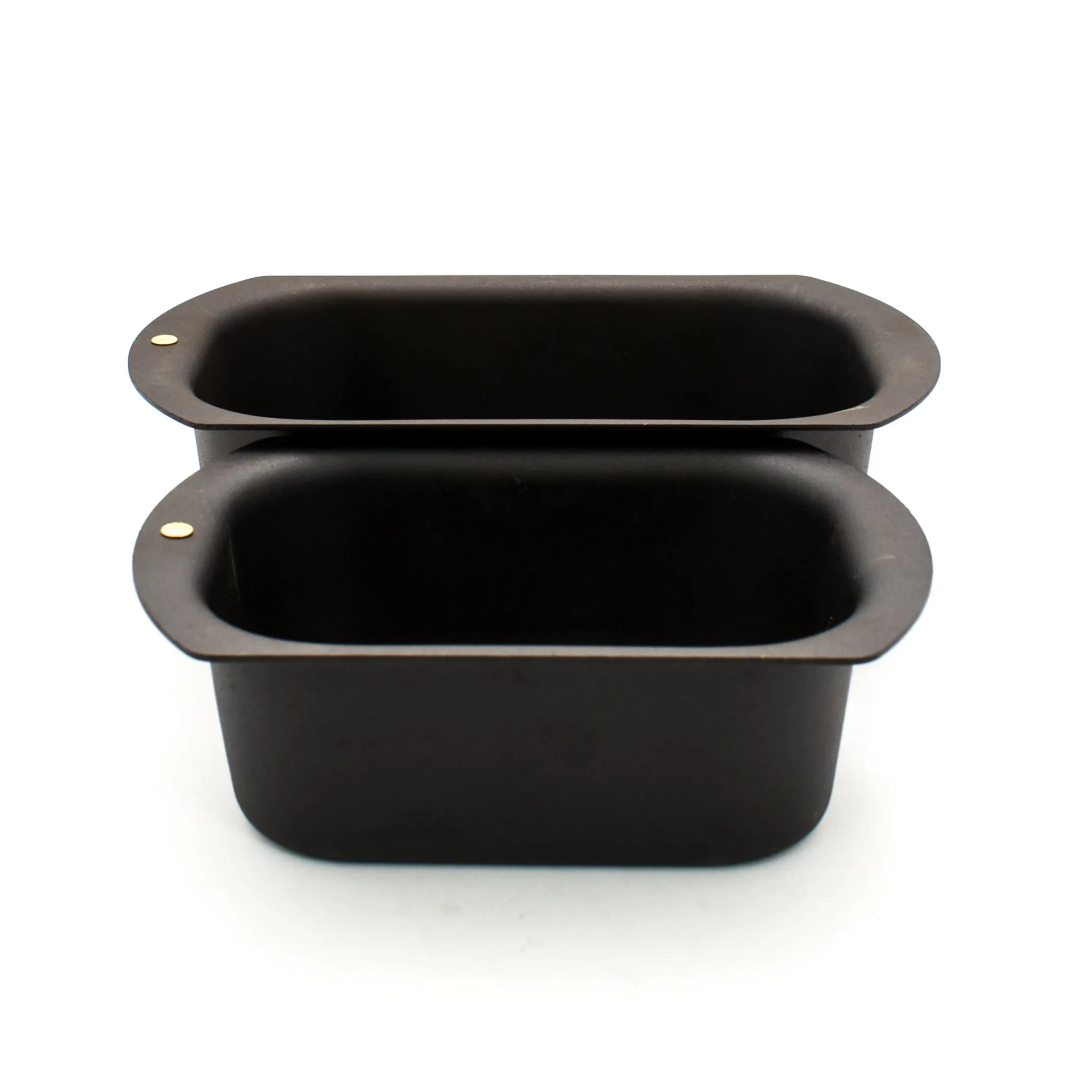 Netherton Foundry Set of 2 Spun Iron Loaf Tins Sale