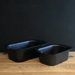 Netherton Foundry Set of 2 Spun Iron Loaf Tins Sale