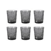 Bright Glassware Set of 6 Smoke Hobstar Tumbler, 350ml Discount