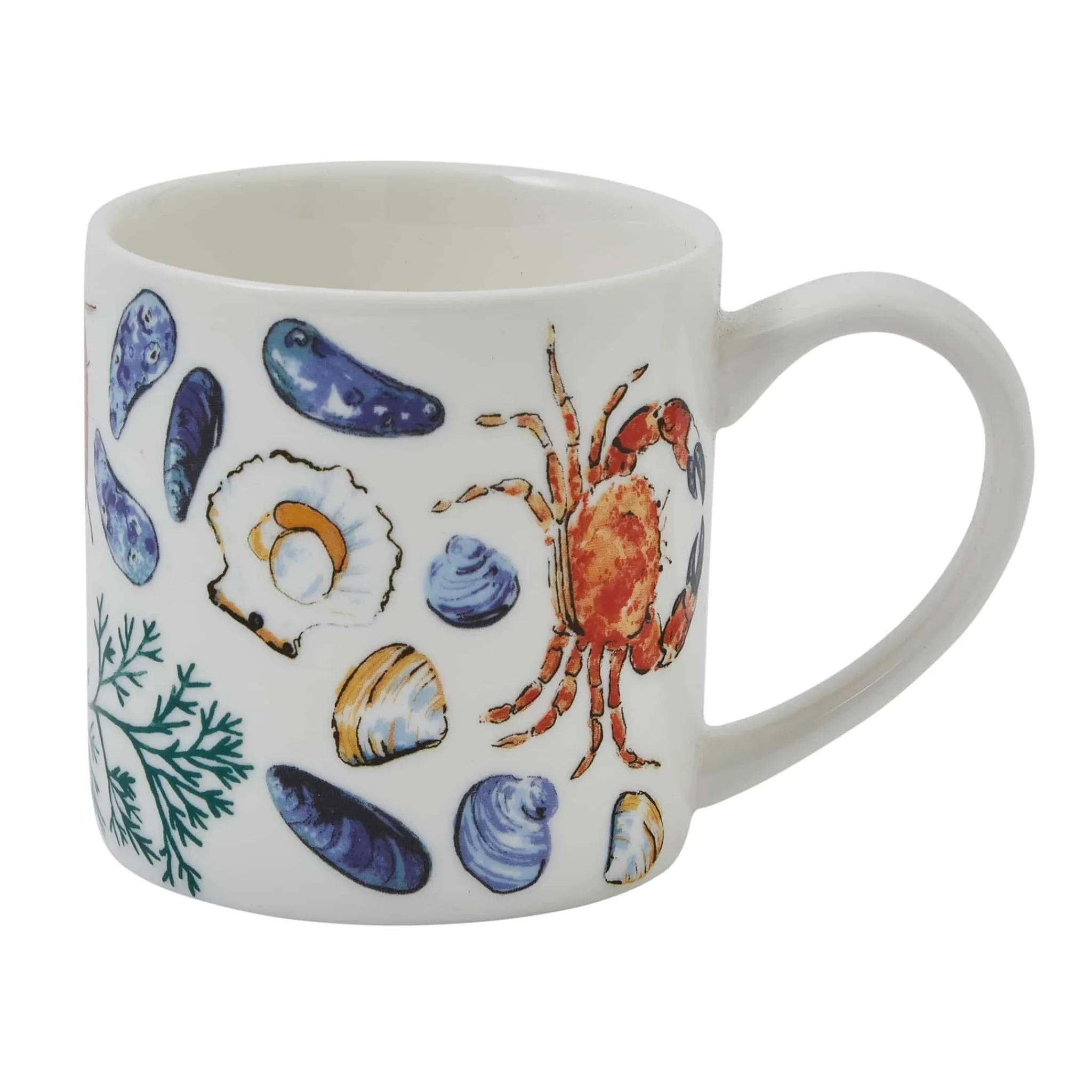 Ulster Weavers Shellfish New Bone China Mug, 340ml Clearance