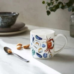 Ulster Weavers Shellfish New Bone China Mug, 340ml Clearance