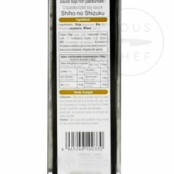 Shibanuma Soy Sauce Shibanuma Unpasteurized Shiho No Shizuku Soy Sauce, 300ml Hot