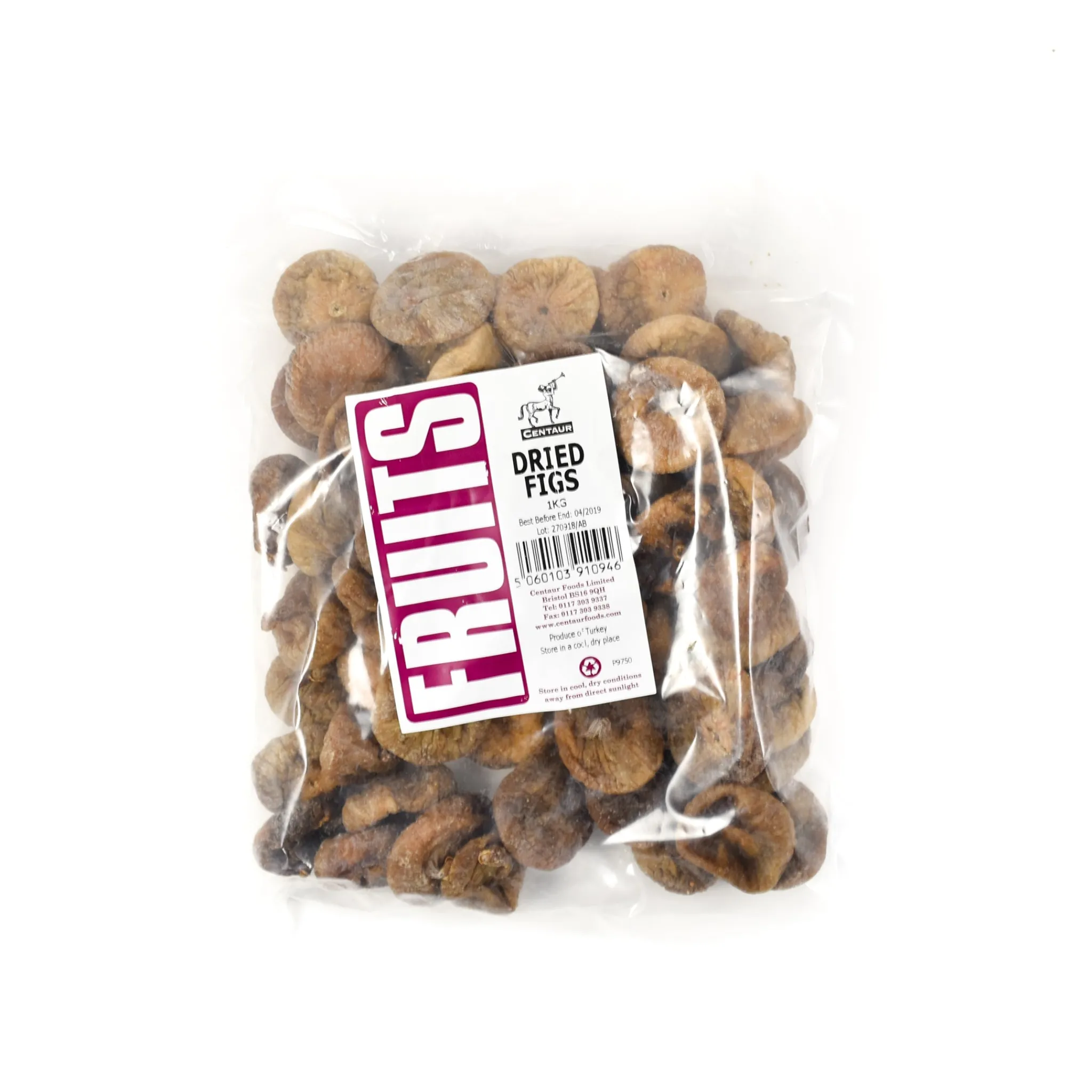 Centaur Short Dated Dried Figs, 1kg