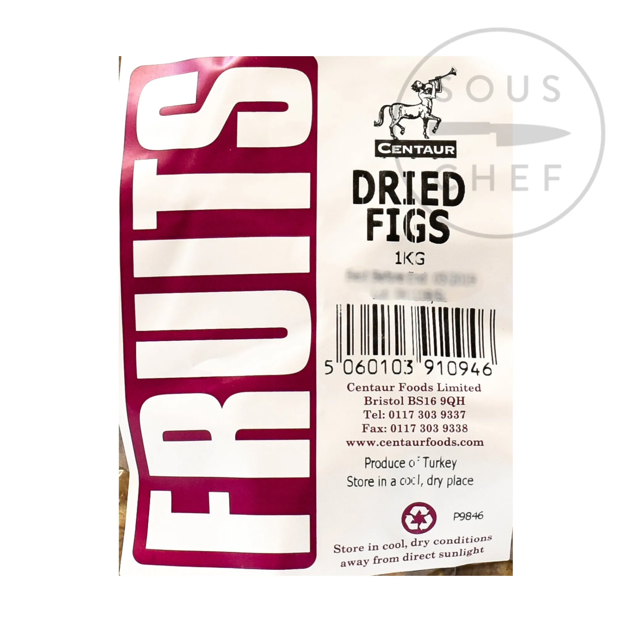 Centaur Short Dated Dried Figs, 1kg