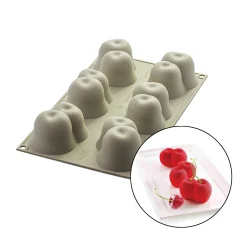 Silikomart Silicone Cherry Dessert Mould, 105ml Hot