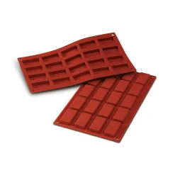 Silikomart Silicone Mini Financier Mould, 20 Financiers