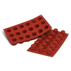 Silikomart Silicone Mini Canele Mould, 18 Caneles Outlet