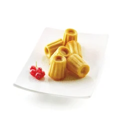Silikomart Silicone Mini Canele Mould, 18 Caneles Outlet