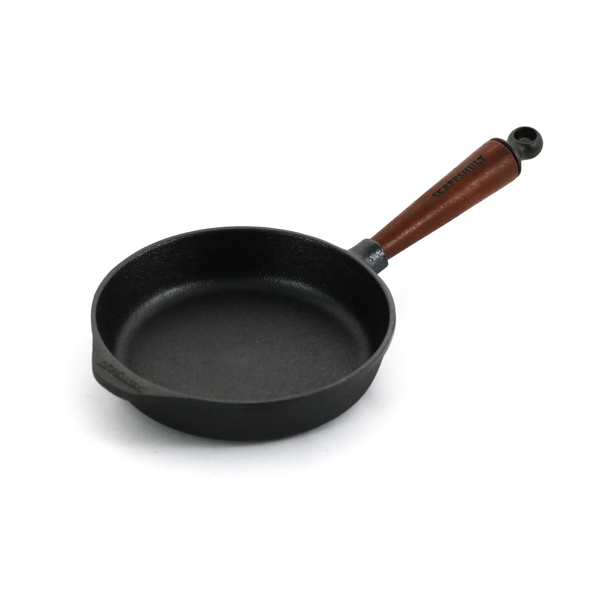 Skeppshult Traditional Cast Iron Deep Saute Pan, 20cm New