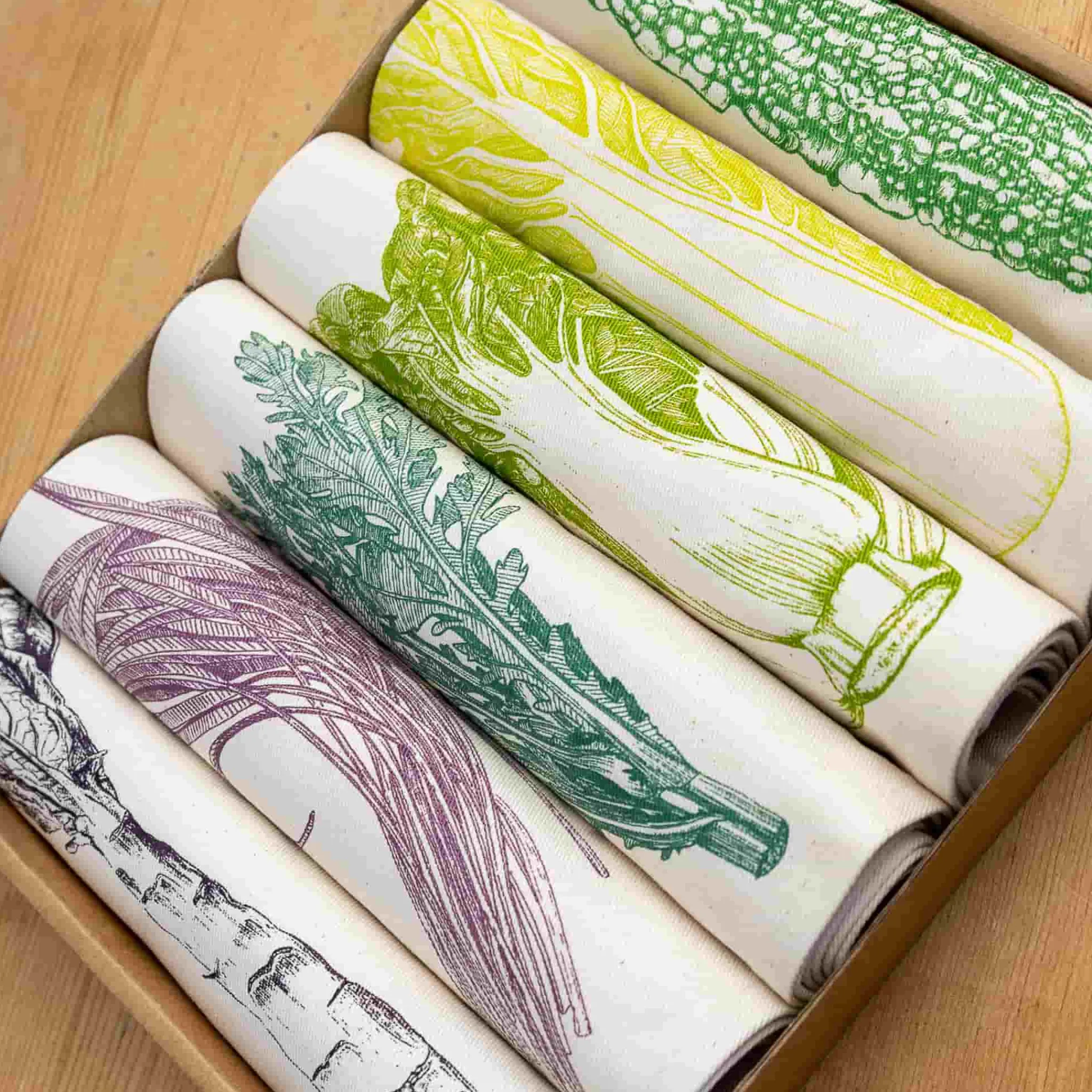 Lottie Day Sous Chef x Set of 6 Asian Garden Table Napkins Outlet