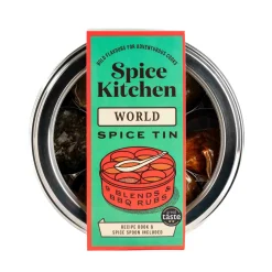 Spice Kitchen World Spice Tin Clearance