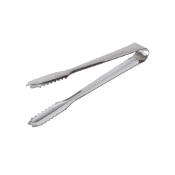 Cocktail'd Stainless Steel Ice Tongs, 17.8cm Clearance