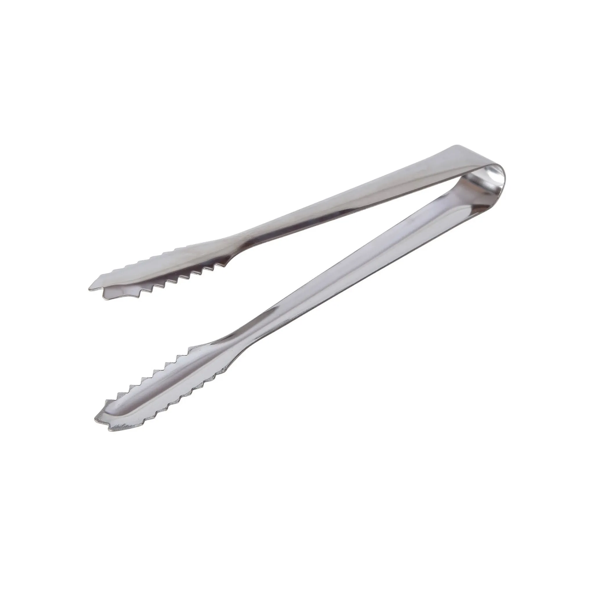 Cocktail'd Stainless Steel Ice Tongs, 17.8cm Clearance
