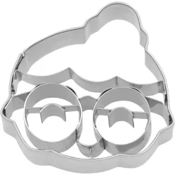 Birkmann Stainless Steel Mrs. Claus Cookie Cutter, 5cm