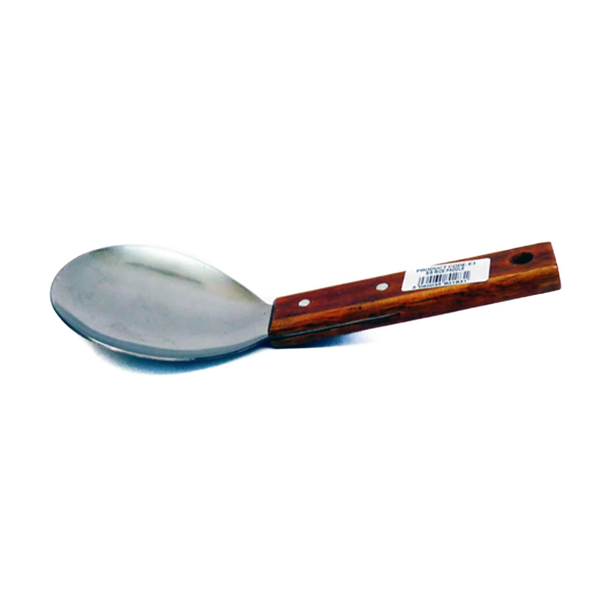 Chinese Tableware Stainless Steel Rice Paddle with Wooden Handle Online