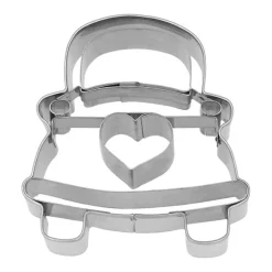 Birkmann Stainless Steel Wedding Car Cookie Cutter, 6cm New