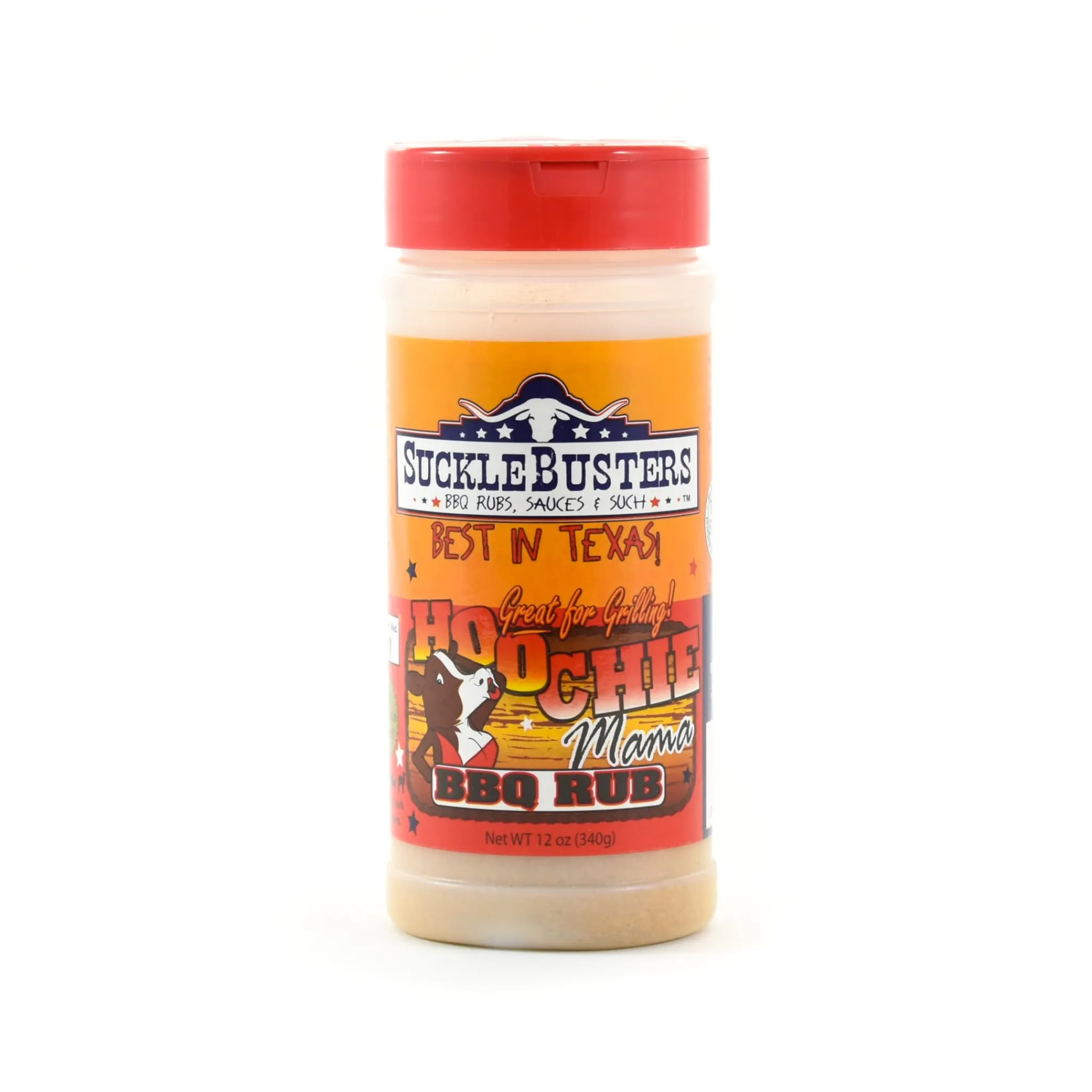 Sucklebusters 'Hoochie Mama' BBQ Rub, 340g Hot