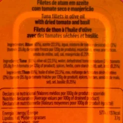 Tenorio Tuna Fillet with Basil & Sundried Tomato, 120g Sale