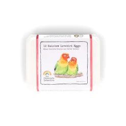 Chocolate Detective The 12 Rainbow Lovebird Chocolate Eggs, 150g Sale