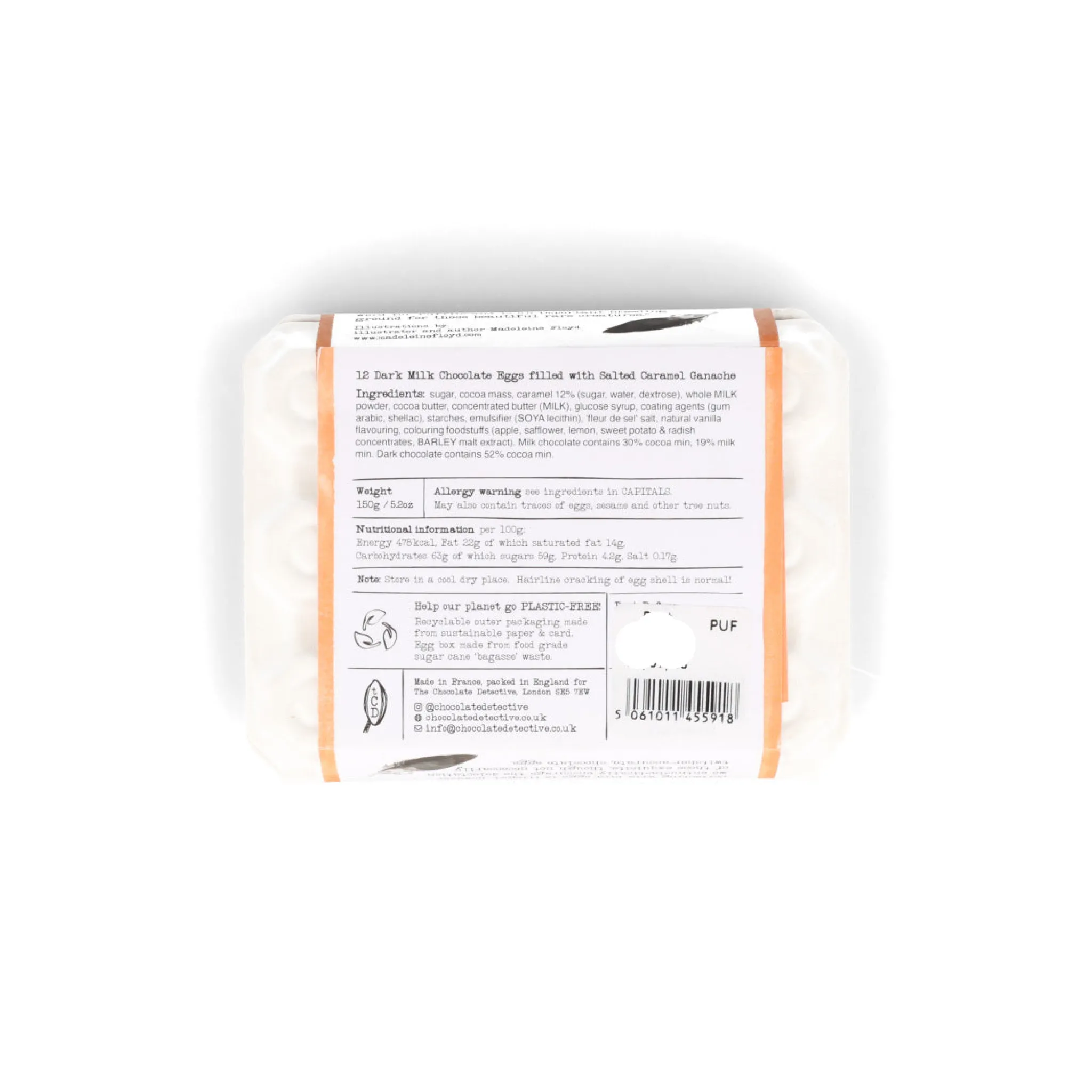 Chocolate Detective The 12 Puffin Chocolate Eggs, 150g Best