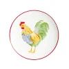 The Platera Manolo Rooster Porcelain Side Plate, 21cm Hot