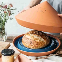 The Spring Oven , Blue Glazed Terracotta Hot