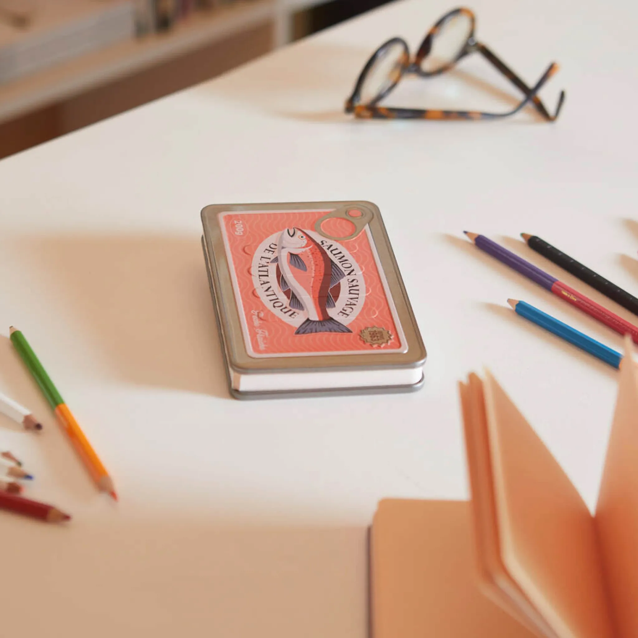 Balvi Tinned Salmon Notebook, 160 pages Hot