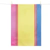 Tissage Moutet Bright Colourblock French French Jacquard Tea Towel Outlet