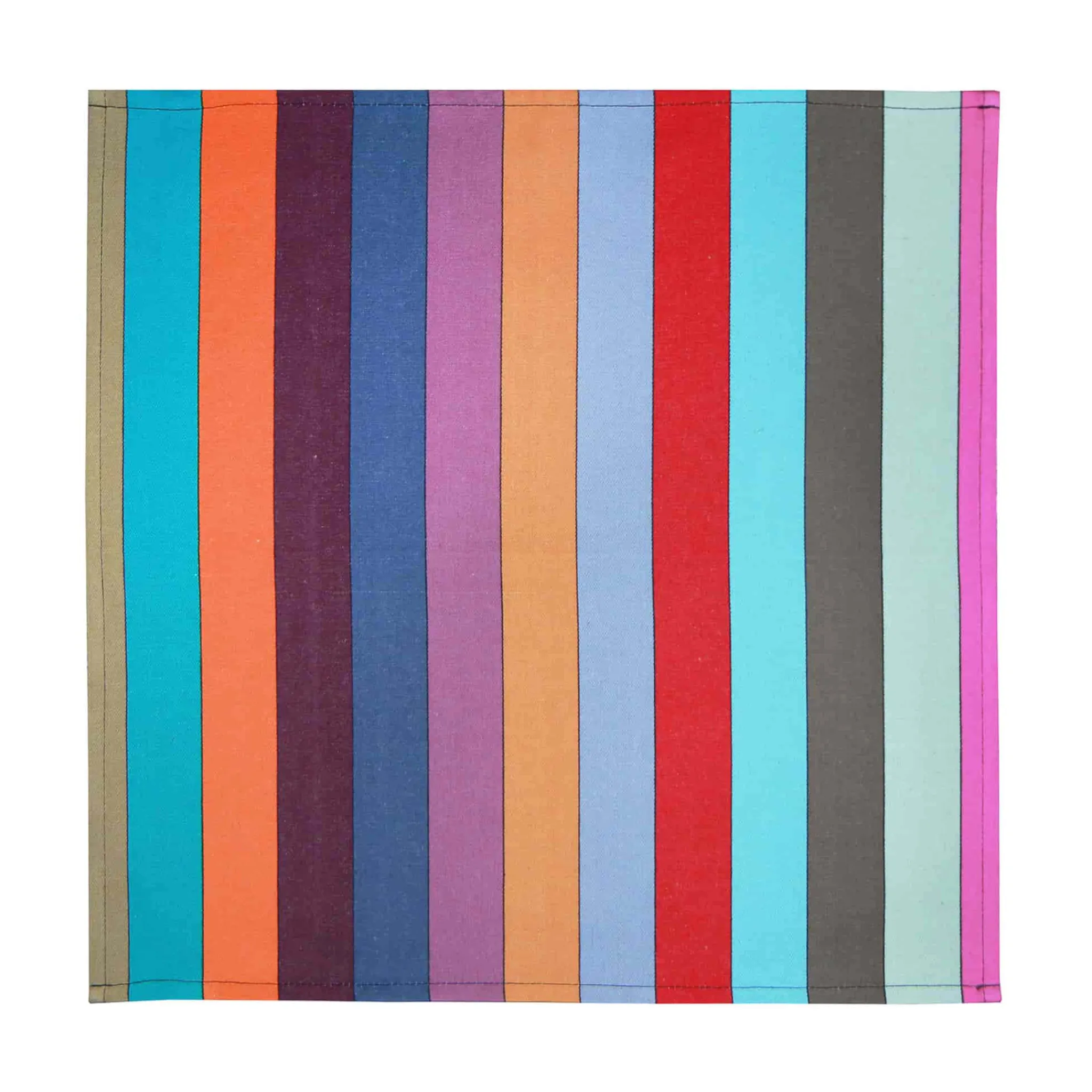 Tissage Moutet Striped French Cotton Napkin, 50cm Sale