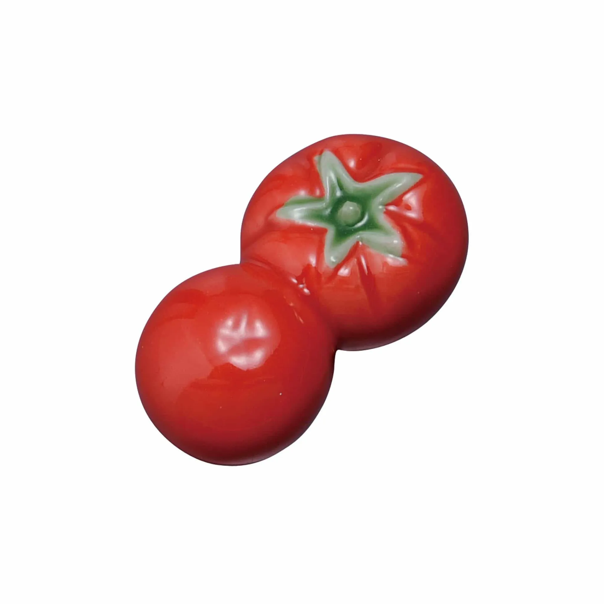 Kawai Co. Ltd Tomato Ceramic Chopstick Rest, 4.5cm