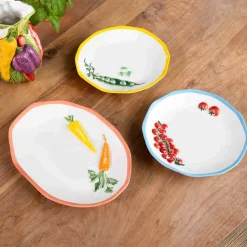&Klevering Tomato Ceramic Platter, 31cm Sale