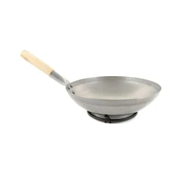 Chinese Tableware Traditional Round-Base Carbon Steel Wok Online