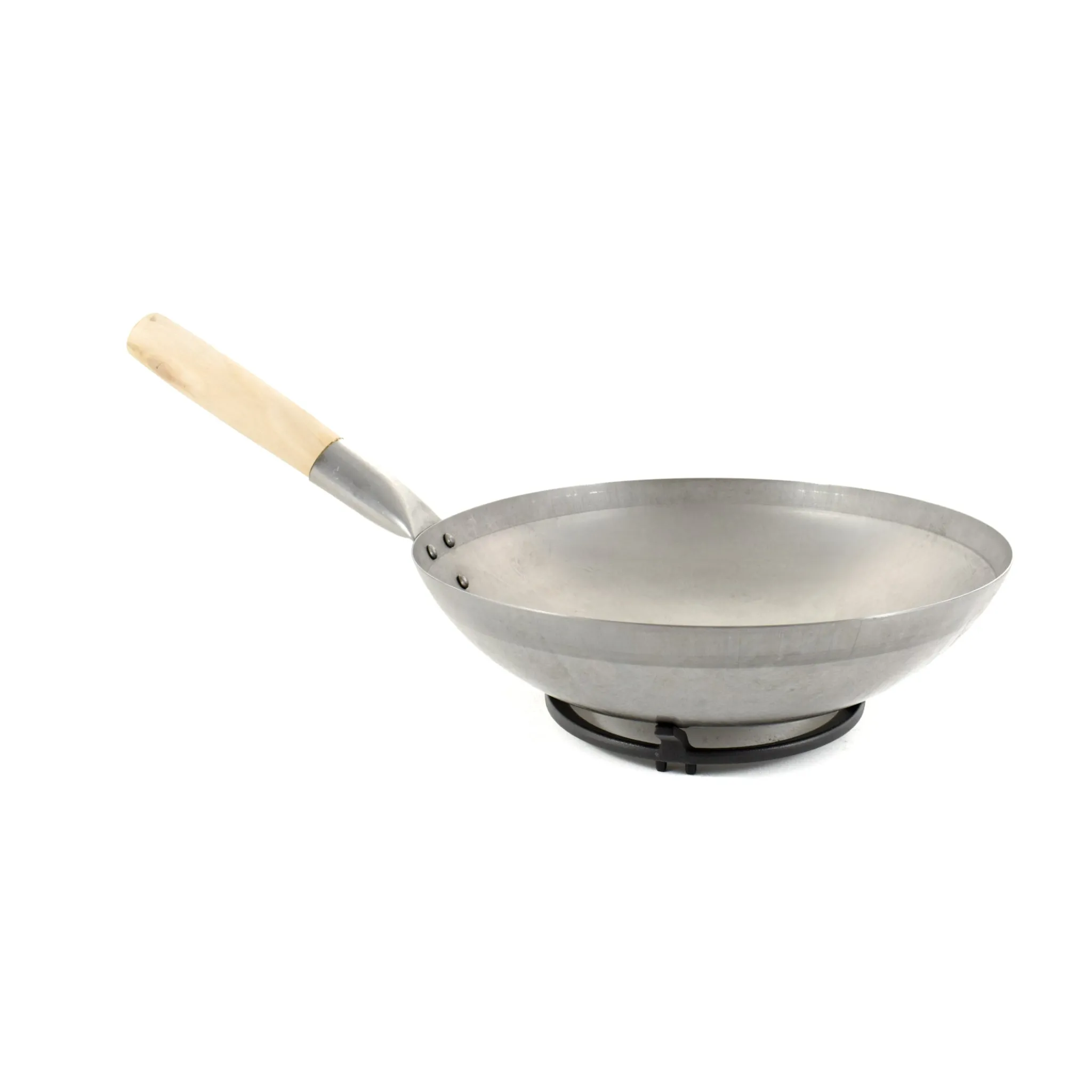 Chinese Tableware Traditional Round-Base Carbon Steel Wok Online