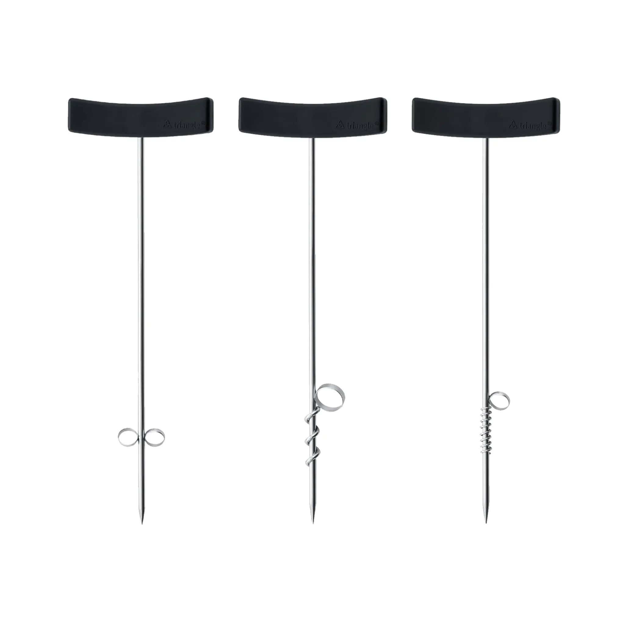 Triangle 3 Piece Vegetable Curler Set Sale