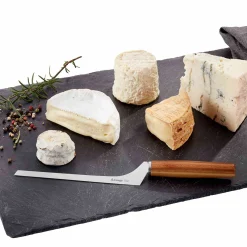 Triangle Hard Cheese Knife with Plum Wood Handle New