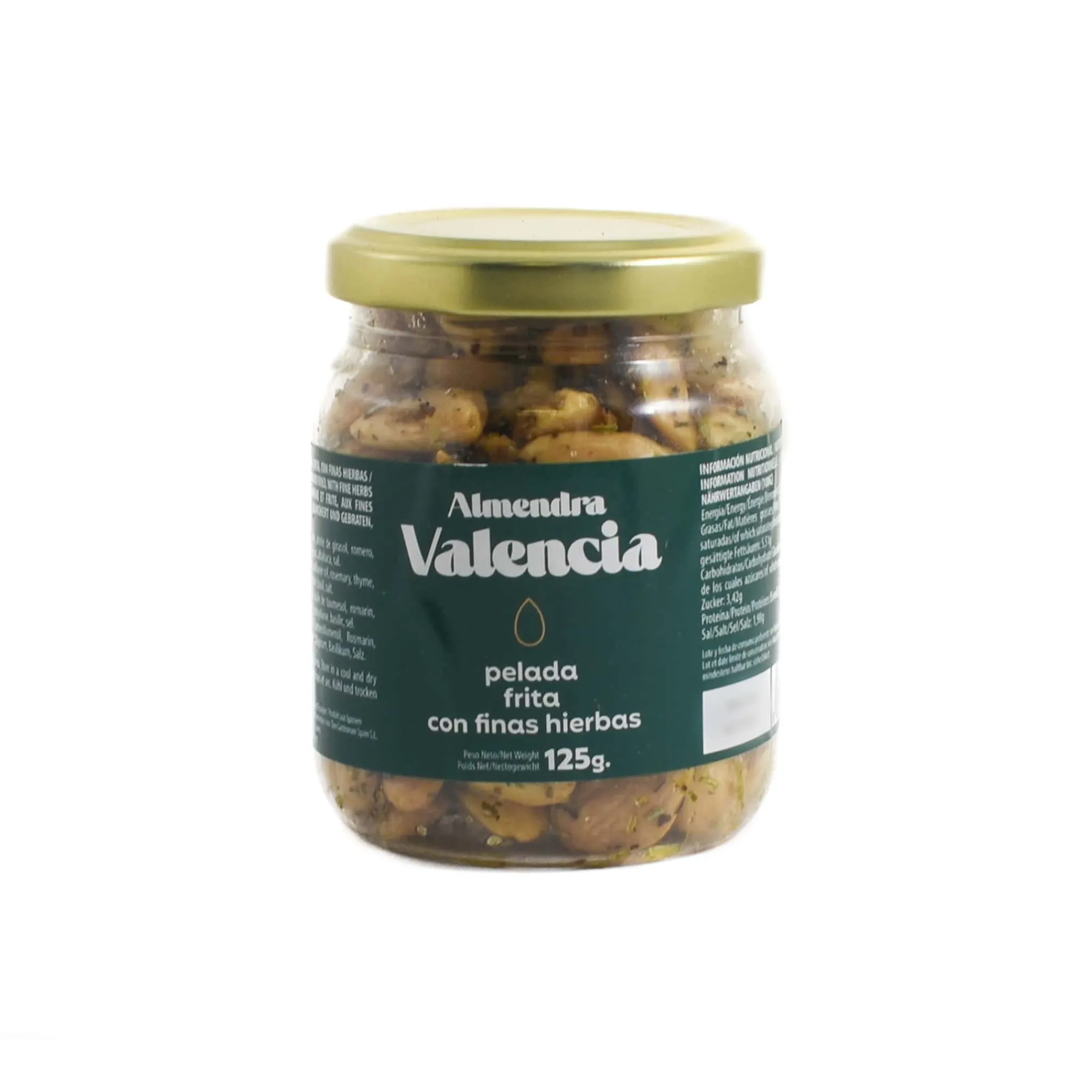 Don Gastronom Valencia Fried Almonds with Mediterranean Herbs, 125g Online